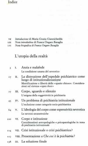 BASAGLIA F. (a cura di Basaglia Ongaro F786