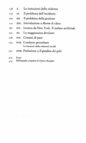 BASAGLIA F. (a cura di Basaglia Ongaro F787