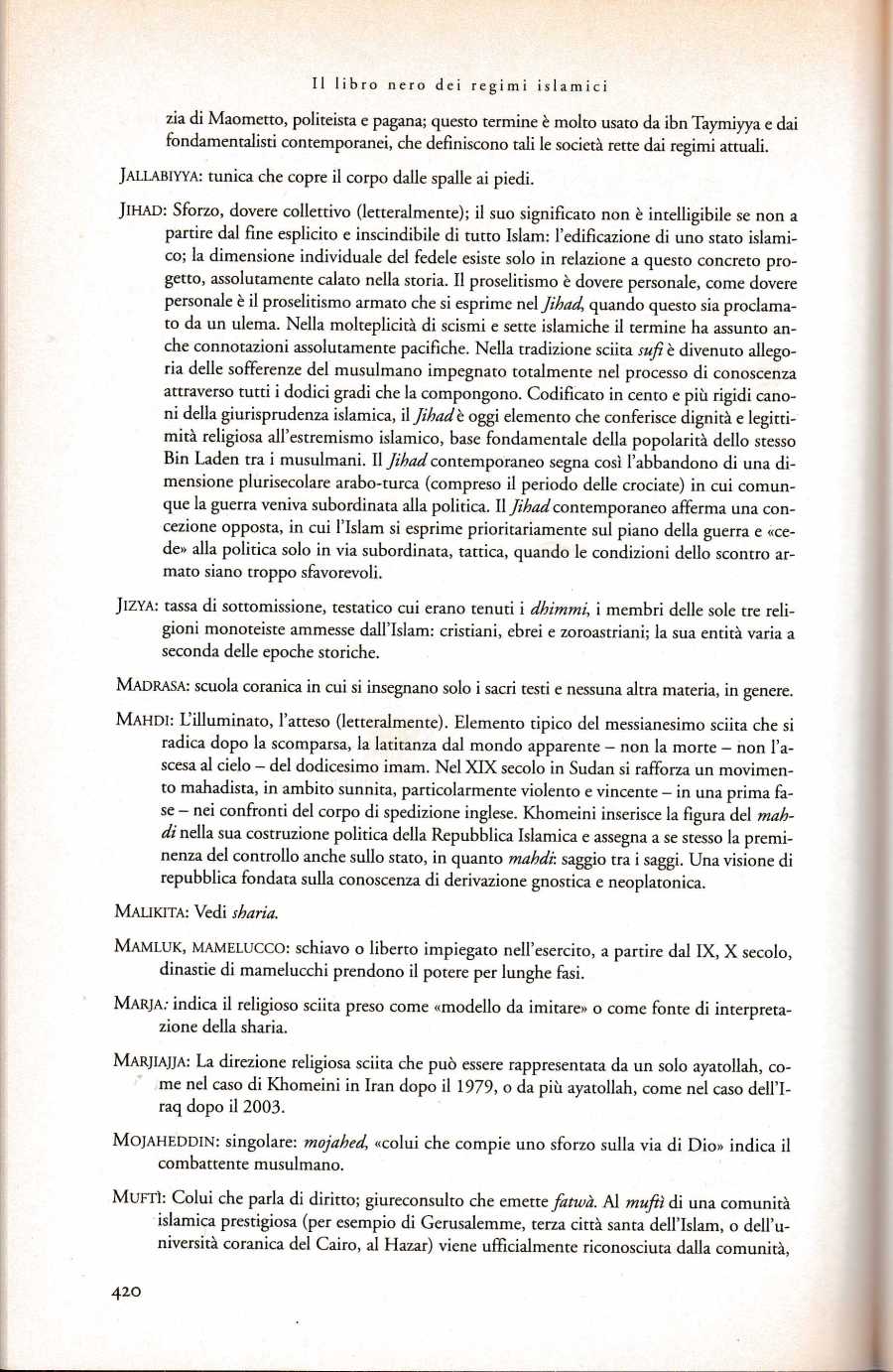 PANELLA libro nero regimi islamici2359