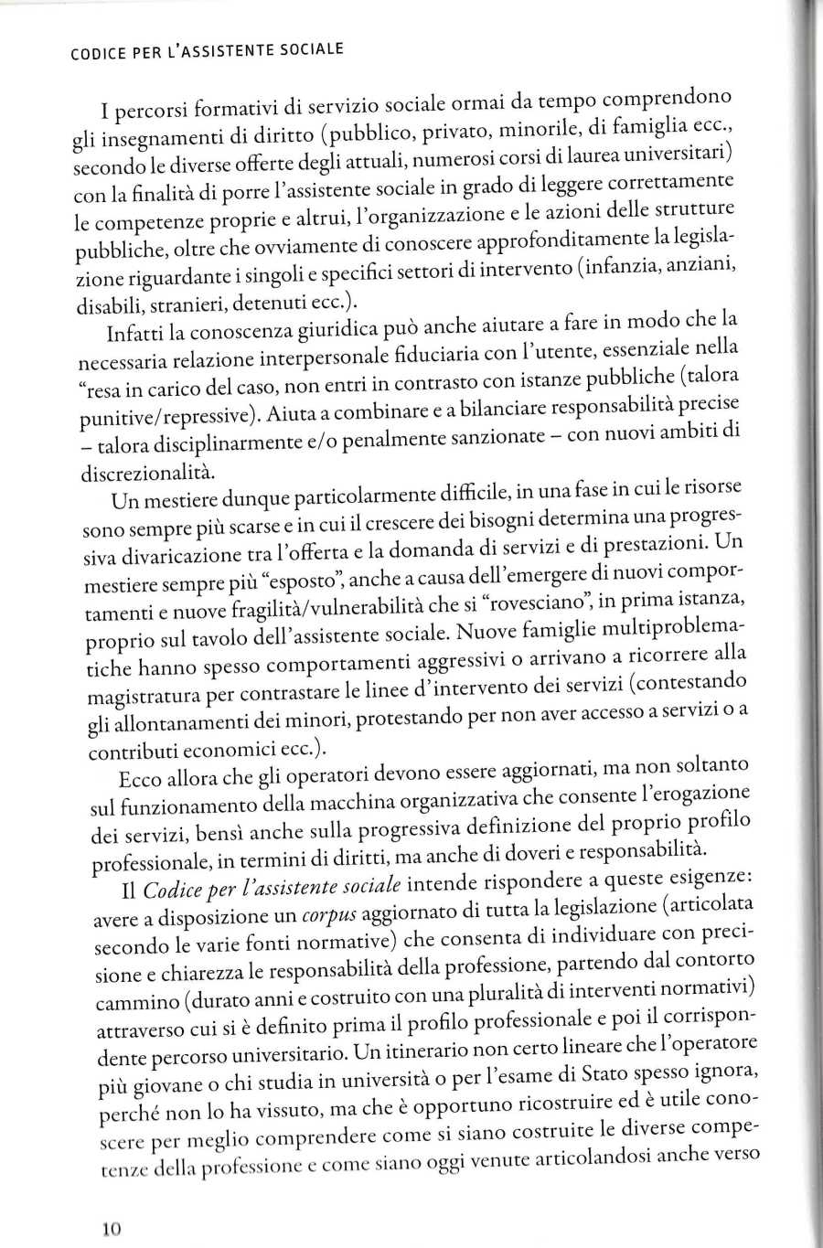 codice assistente sociale238