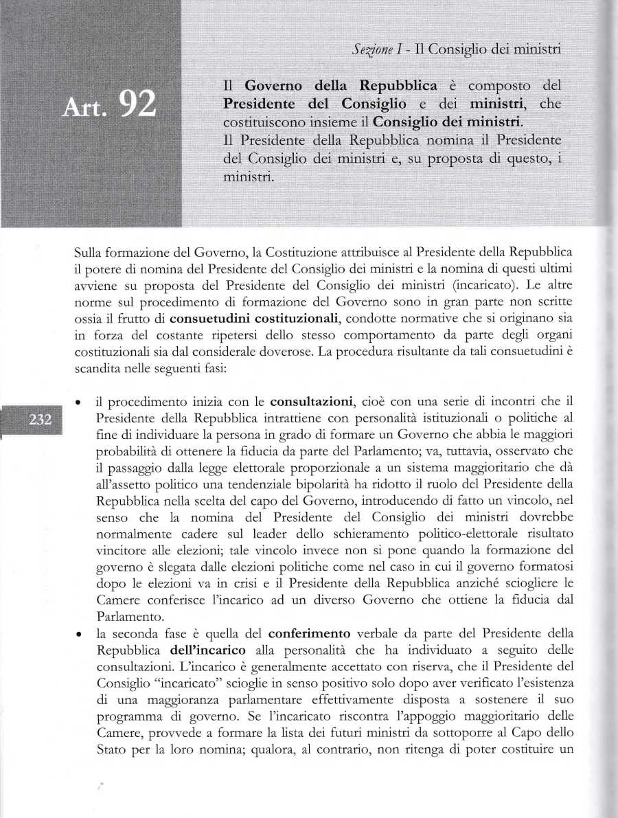 COSTITUZIONE ARTICOLO 922068