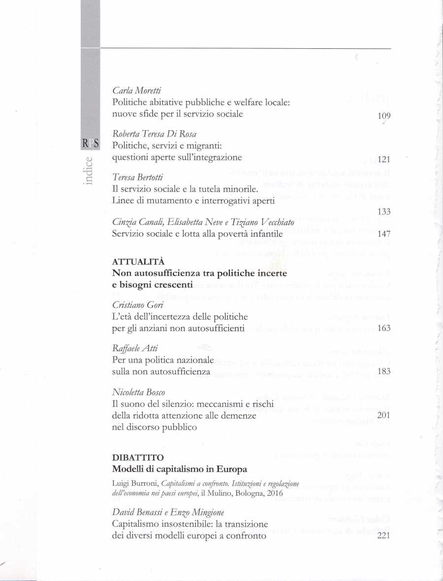 RIVISTA POLITICHE SOCIALI2297