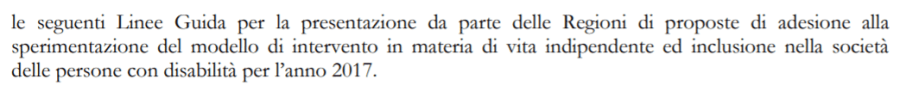 linee guida disab